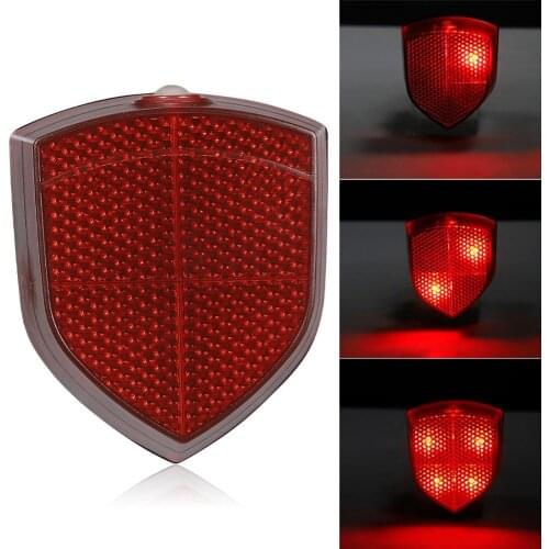 Safe Waterproof 4 LEDs Reflector Bicycle Light Warning Lamp Cycling Accessory фонарь велосипедный аксессуары для велосипеда