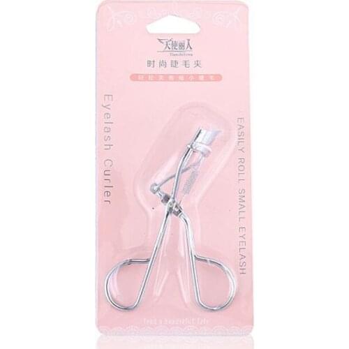 Eyelash Curler Silver Fashion Pro Handle Eye Curling Eyelashes Eye Lashes Curler Stainless steel Makeup Tools