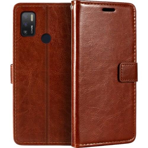 Case For Tecno Spark 5 Air Wallet Premium Leather Magnetic Flip Case Cover With Card Holder And Kickstand For Tecno Spark 6 Air