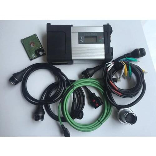 Newest MB star C5 sd connect obd2 tool + 2020.12V software hdd/ssd multiplexer Compact 5 Star Diagnosis for mb cars and trucks