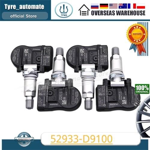 NEW TPMS Sensors for Kia Tyre Pressure Sensor TPMS 52933-D9100 For 2016-2022 Hyundai ELANTRA KIA OPTIMA NIRO 52933-D4100