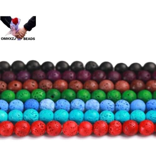 OMH Wholesale JD172 8 10mm Natural Jewelry DIY Making Bracelet Necklace Natural AAA Pelelith Loose Spacer Round String Beads