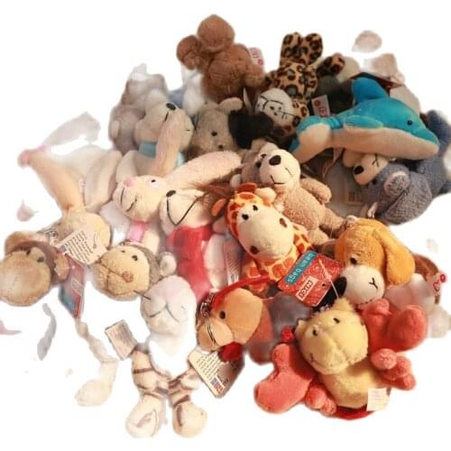 Animal Plush Stuffed Toy Key Clip Hook pendant Animal Plush Toy Doll Multi-Designs Owls, lions, zebras, Sweet Horse , Panda