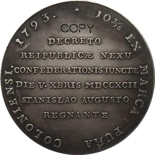 Poland 1793 COIN COPY 41mm