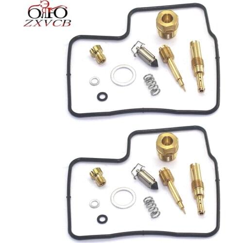 2SET for NT650 Hawk GT650 1988-1991 NT GT 650 Motorcycle carburetor repair kit air screw