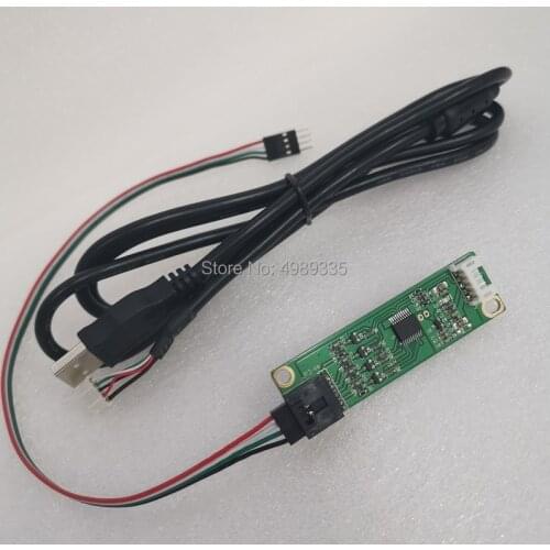 Resistive touch controller card 4-wire large interface universal
