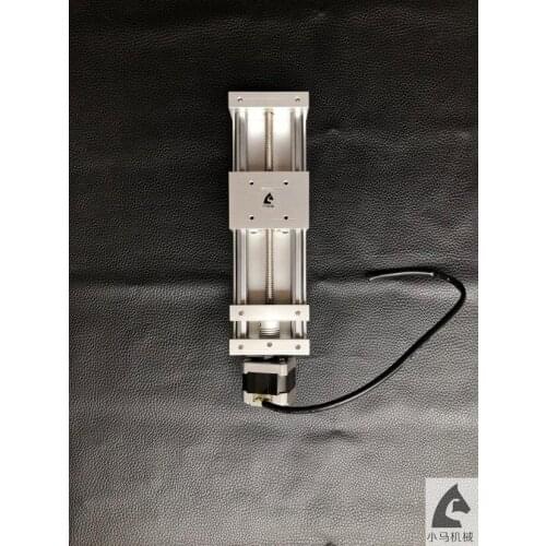 Manual Sliding Table Effective Stroke 120mm trapezoidal screw slide micro screw nut slide