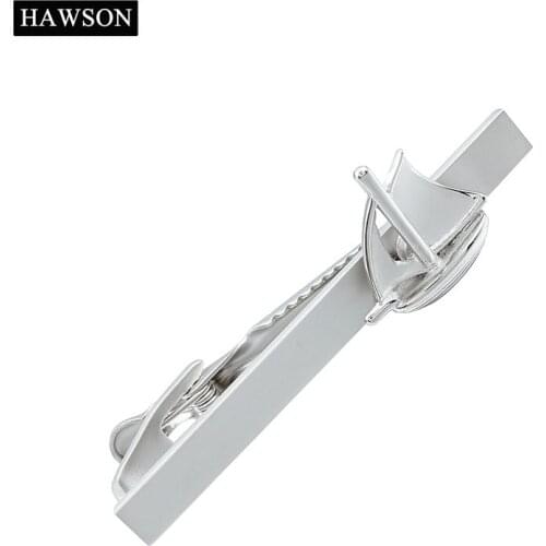 Trendy Boat Design Tie Clips For Men Shirt Pins