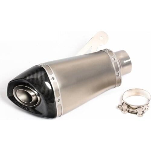 Inner 60 mm Exhaust Pipe for BMW 2010-2014 S1000RR Muffler Motorcycle Exhaust Pipe Stainless Steel Escape Removable DB Killer