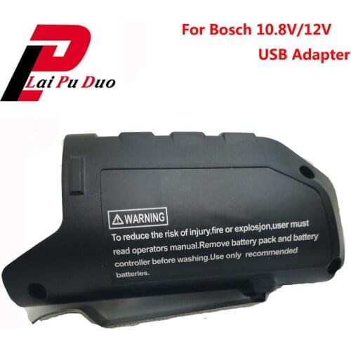 Replacement USB Adapter Charger Holster For BOSCH Professional Li-ion Battery 10.8V/12V