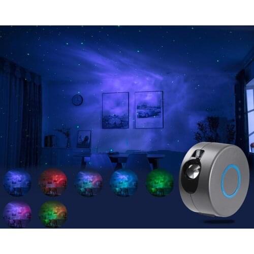 Remote Star Galaxy Laser Projector Starry Sky Stage Lighting Effect Bedrooms Kids Room Party Night Holiday Wedding Lights white