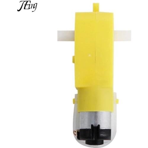 1PC 3V-6V DC Motor Geared TT Smart Car Chassis Four-wheel Drive Anti-Interference