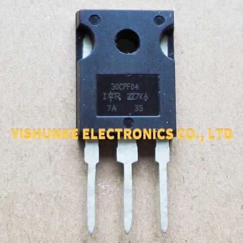 10PCS 30CPF04 30CPF04PBF TO-247 30A 400V Fast Recovery Rectifier Diode