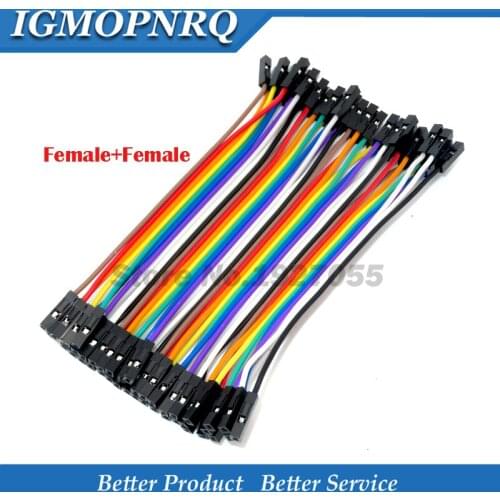 120 pieces of DuPont line 10CM male to female + male to male + female to female DuPont DuPont cable for diy kit