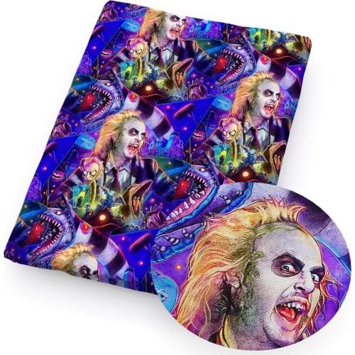 50*145cm Cartoon Sun Halloween Pure/Polyester Cotton Fabric for Tissue Sewing Quilting Fabrics Needlework Material DIY Handmade