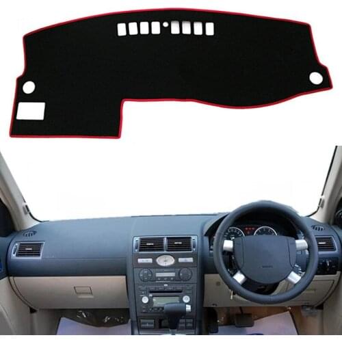 Car Styling Dashboard Cover Mat Pad Dashmat Dash Sun Shade Instrument Protector Carpet Accessories For Ford Mondeo MK3 2000-2006