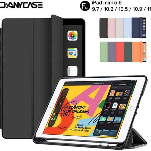 2019 iPad 10.2 Case For iPad 7th Generation Cover For 2018 iPad 9.7 6th Air 2 10.5 Air 3 10.9 Air4 2018 Pro 11 Smart Cover