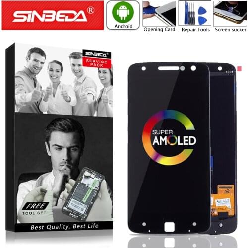 For Motorola MOTO Z Droid Display XT1650 XT1650-03 LCD Display Touch Screen Digitizer For Moto Z Display XT1650-05 Burn-Shadow