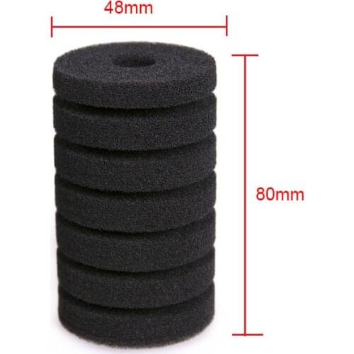 1pcs 48x80mm Sponge Aquarium Filter for Fish Tank Air Pump Skimmer Biochemical Sponge Filter Aquarium Bio Filter Filtro Aquario