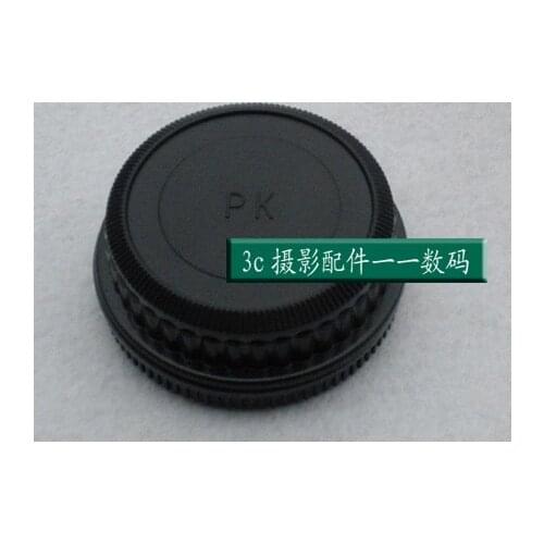 2 Pentax set pk slr camera body cap cover + rear lens cap front cover
