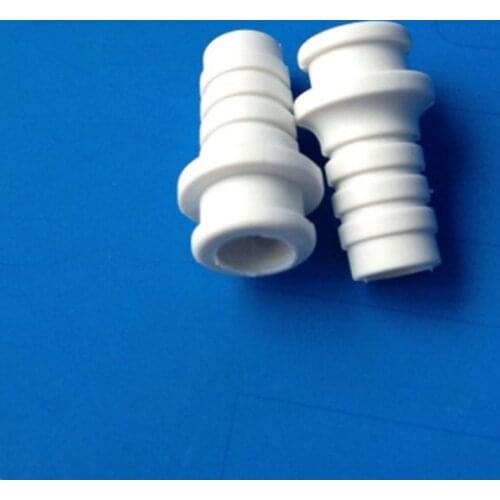 Short Cable Tail NO.3 Soft Sheath Length 26mm Bayonet Outer Diameter 10.5mm Inner 7mm White Power Cord Sleeve Protect Hose