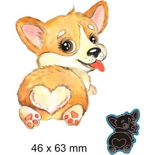 Metal Cutting Dies Puppy New Scrapbook Paper Decoration Template Embossing DIY Paper Card Craft