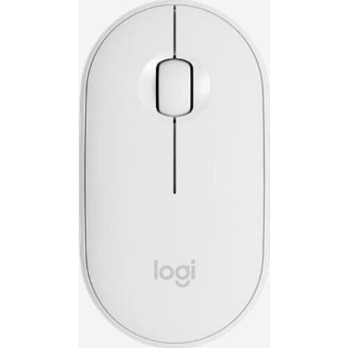 Logitech Pebble Wireless Bluetooth Mouse 1000DPI Silent High Precision Optical Tracking Mice For Home Office Dual Hand Use Mouse