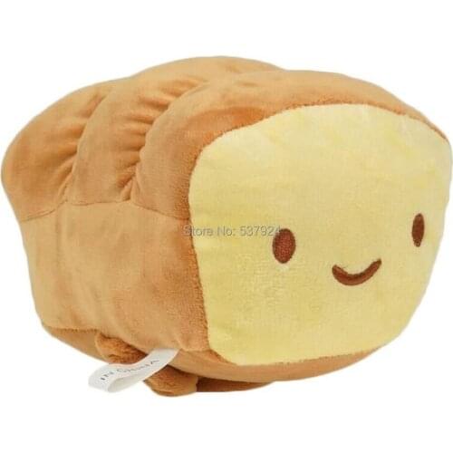 New 10Pcs Toast Bread 7" 18CM Plush Doll