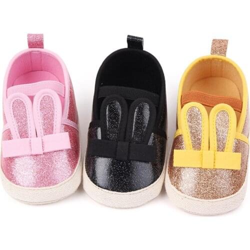 Newborn Baby Girls Boys Shoes Spring Rabbit Soft First Walkers Prewalker Sneaker Girls Soft Sole Warm Casual Flats Shoes