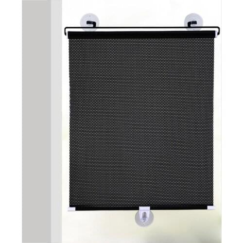 Portable Blackout Curtain Suction Cup fix Shade Curtain Living Room Car Removable Window Sun Shade Shield Cover Roll Curtain