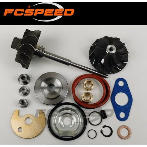 Turbo shaft and wheel+repair kit TF035 49135-03101 Rotor assembly and repair kit for Mitsubishi Delica Pajero Shogun 2.8L 4M40