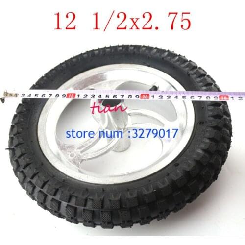2019 hot sale For Mini Dirt Bike Tire MX350 MX400 Scooter 49cc Motorcycle 12 1/2 x 2.75 12.5 x 2.75 Tire WITH Inner Tube