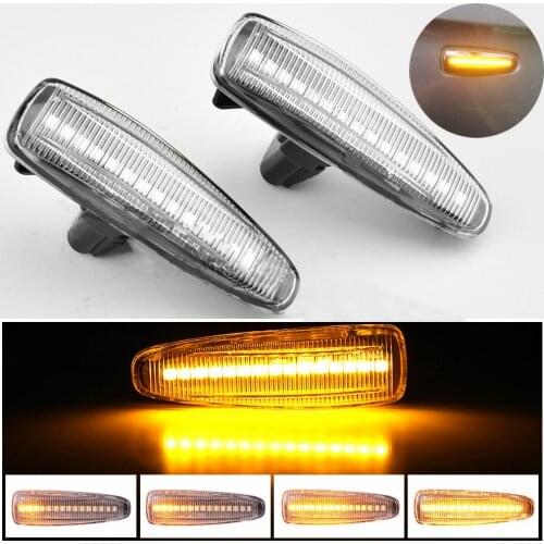 LED Dynamic Turn Signal Side Marker Sequential Light For Mitsubishi Lancer Evolution Evo X Outlander Sport RVR ASX Mirage 2014