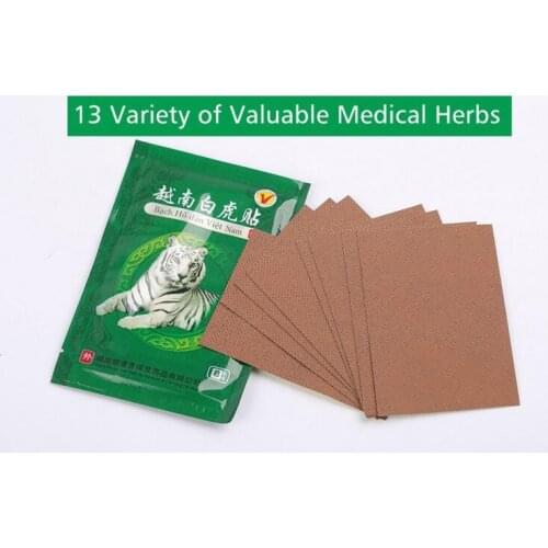 Magic plasters tiger plasters as massage relieve pain patch relax muscle arthritis detumescence pain relief plaster