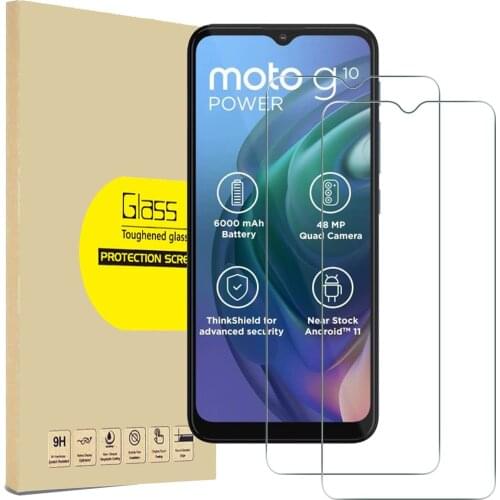 Tempered Glass For Motorola Moto E6i E7 G10 Power G30 Screen Protector for Moto G Play Stylus Power 2021 Film Not Hydrogel Film