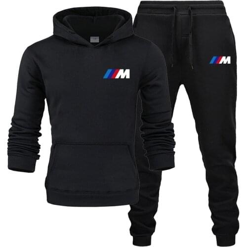 2022 Brand Sportswear New Autumn and Winter Mens Sets Hoodies+Pants BMW Sport Suits Casual Sweatshirts Tracksuit