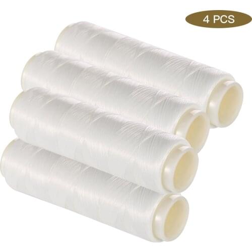 4Pcs 200M High Tensile Bait Elastic Thread Invisible Rubber Polyester Line For Fishing Tackle Accessories PJ1/2/3/5