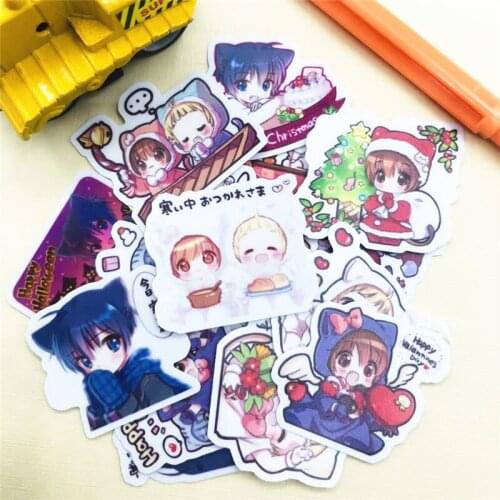 40 cute character stickers crafts scrapbook decoration stickers DIY cute stationery