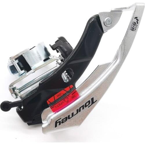 Mountain Bike Top Swing Dual-Pull Front Derailleur Tourney FD-TY500 6/7 Speed SIS Bicycle 42T FD