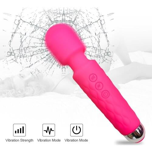 Mini Powerful Vibrator Sex Toys for Woman AV Magic Wand Clitoris Stimulator Masturbator Dildo Erotic Adult 18 Porn adult women