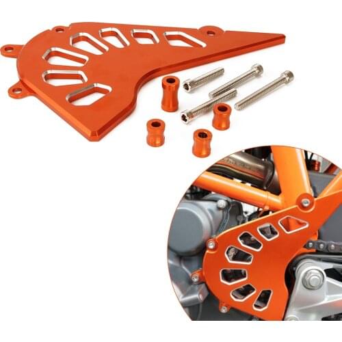 Motorcycle CNC Aluminum Front Sprocket Cover Engine Chain Guard Case Protection for KTM DUKE 390 duke390 2013 2014 2015