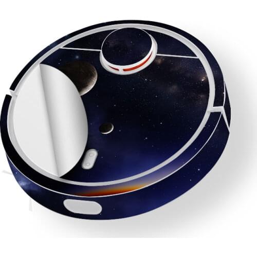 Provide Customized Custom Starry Sticker for xiaomi Robot MiJia Robotic SDJQR02RR Vacuum Cleaner Mop Skin Spare Part Accessories