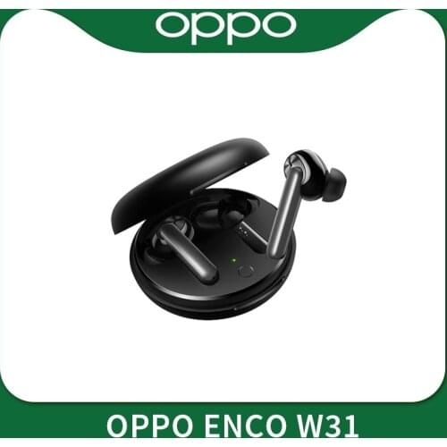 OPPO Enco W31 TWS Earphone Bluetooth 5.0 Low latency True Wireless Earphones 25mAh IPX4 For Find X2 X2 Pro RENO ACE 2 3