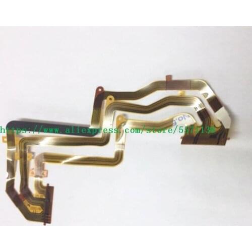 New LCD screen display hinge rotate shaft Flex Cable for Sony HDR-PJ320E HDR-PJ390E PJ320 PJ390 Video Camera repair part