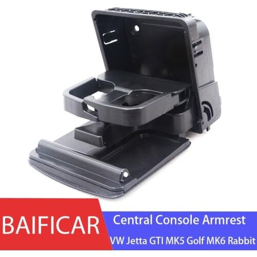 Baificar Brand New Genuine Central Console Armrest Rear Cup Drink Holder 1K0 862 532 C For VW Jetta GTI MK5 Golf MK6 Rabbit