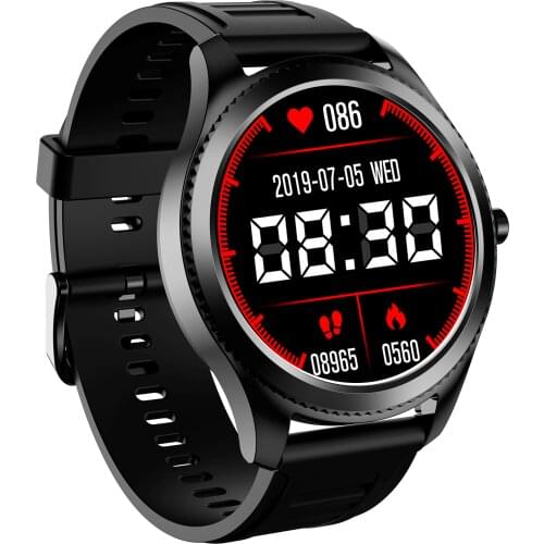 Latest New 1.3'' Screen Smartwatch Men Heart Rate Blood Pressure Monitor IP67 Waterproof Sedentary Sleep Fitness Tracker Watch