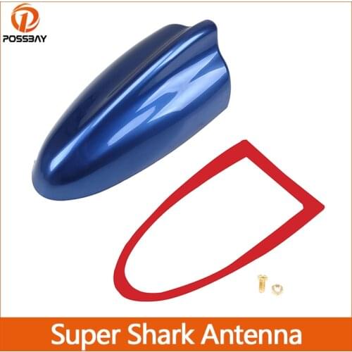 Super Car Shark Fin Roof Antenna Stronger Signal Amplifier Aerials for Nissan Qashqai X-Trail/Renault Clio Auto Exterior Parts