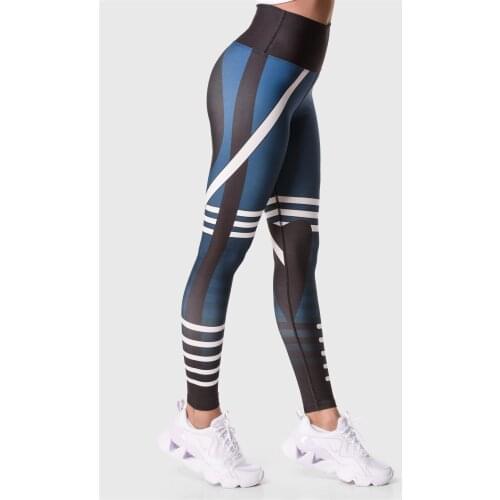 Superstacy Digital High Waist Patterned Fitness Leggings