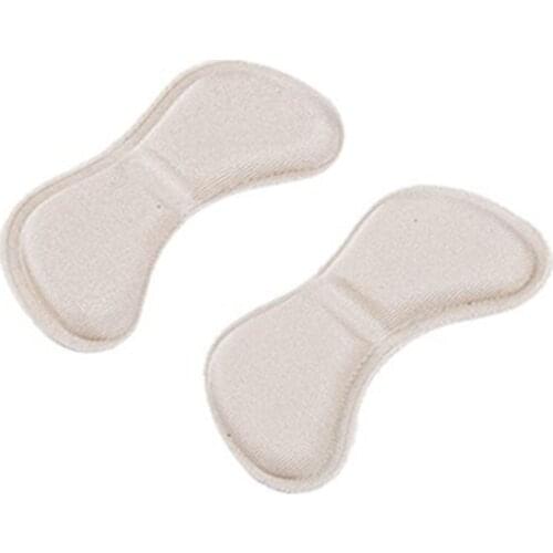 Shoe Back Heel Inserts Insoles 4DSoft Memory Foam Foot Care Tool New Sticky Fabric Cushion Liner Grip Pad