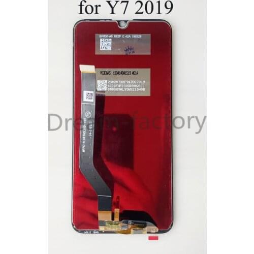 10PCS LCD Display Touch Screen Digitizer Assembly Replacement for Huawei Y7 2019 DUB-LX3 DUB-L23 DUB-LX1 Y7 Prime 2019